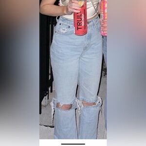 Curve Love Ultra High Rise 90’s Straight Jeans